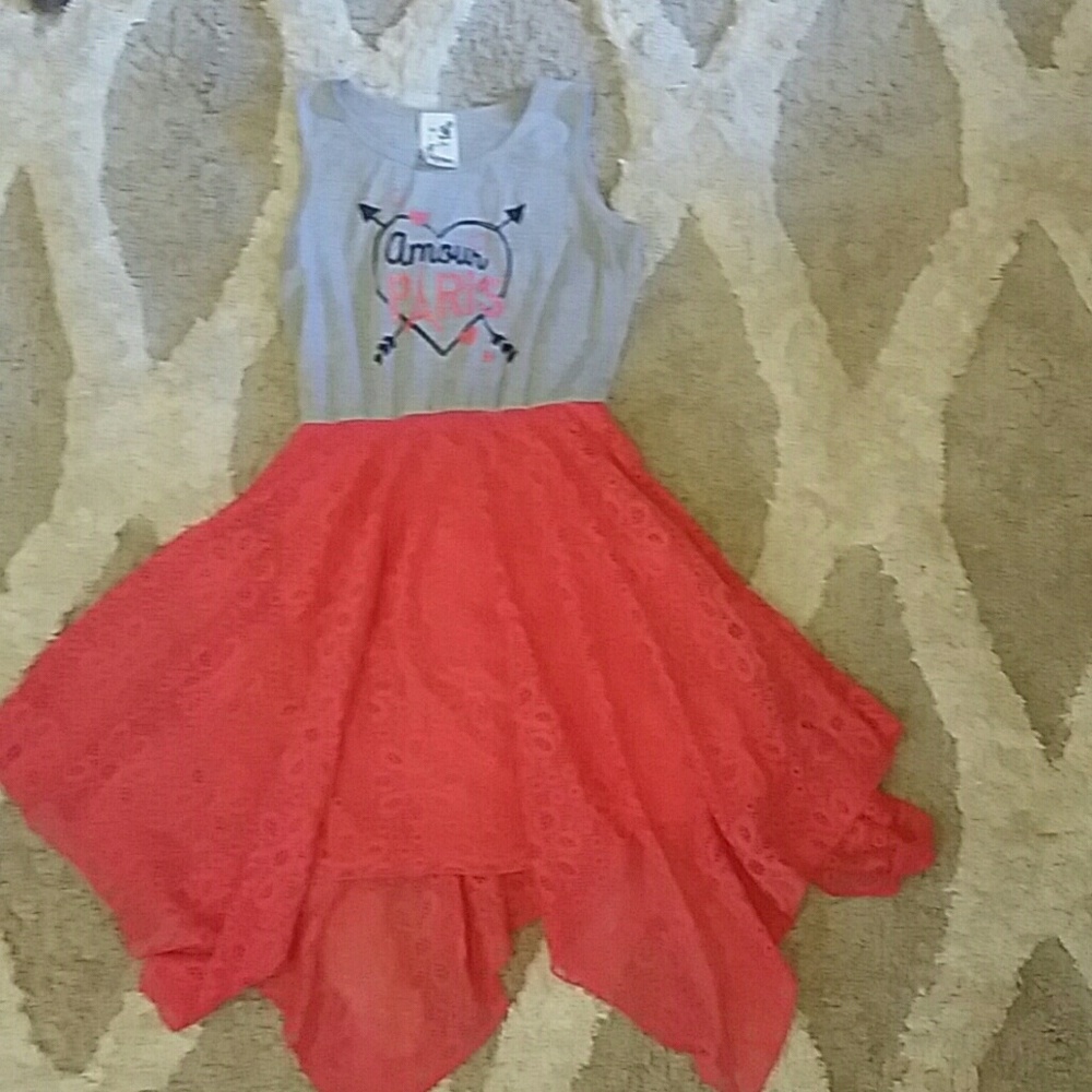 Love Paris short sleeve dress